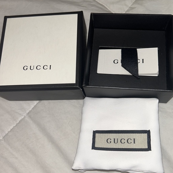 Authentic SS Gucci Bracelet With Dust Bag And Box - Picture 3 of 7